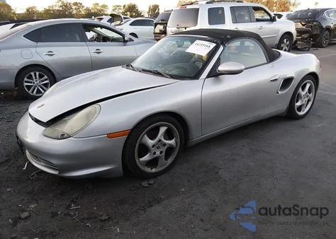 2002 Porsche Boxster z USA, uszkodzony, nr VIN WP0CA298X2U620719